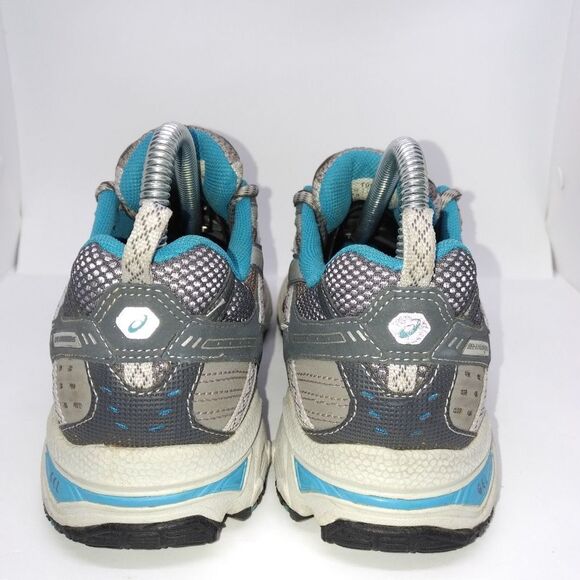 Asics Gel Enduro 6 Trail Running Sneakers Women's Size 8 Grey, Blue - Picture 4 of 8